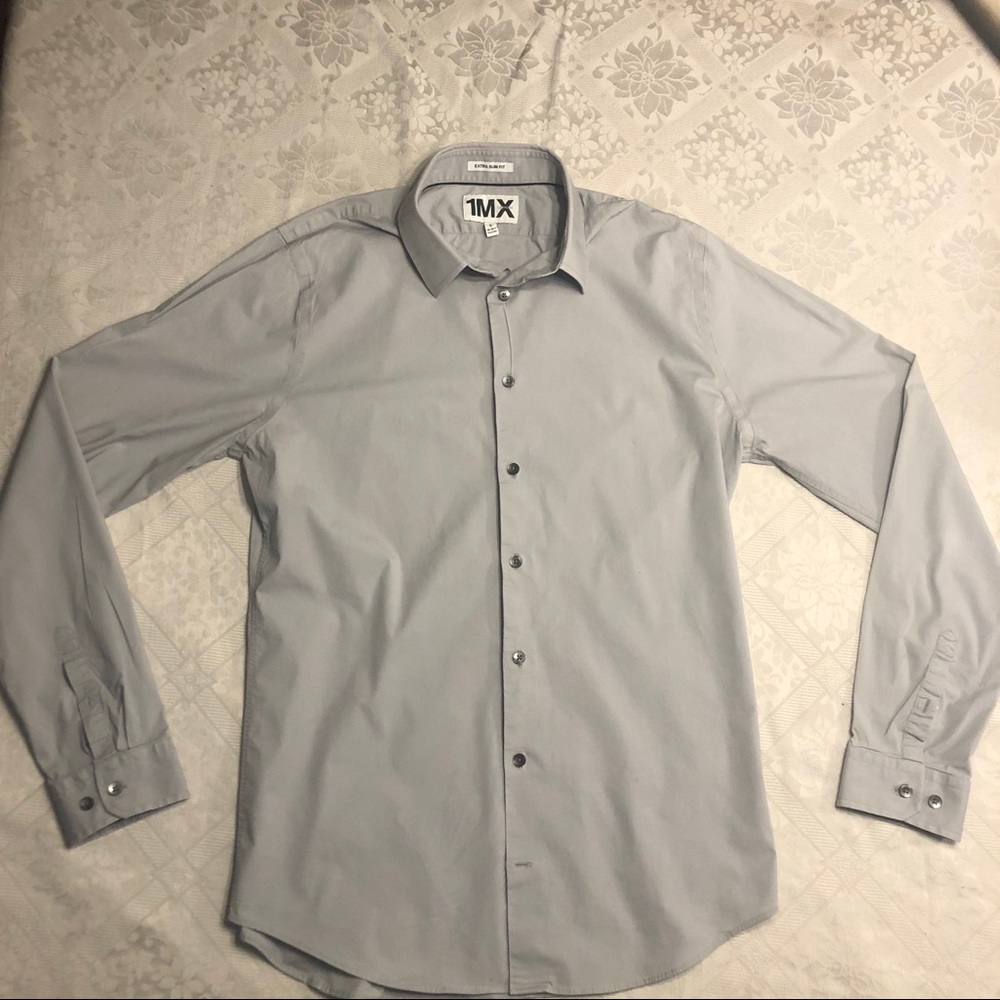 Express 1MX extra slim fit dress shirt